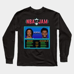 NBA JAM - Memphis Basketball Long Sleeve T-Shirt